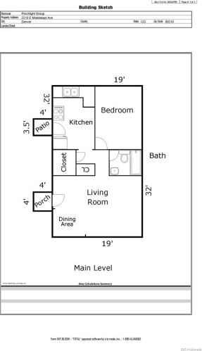 2210 Mississippi Ave, Denver CO  80210-1950 exterior