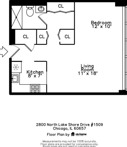 2800 Lake Shore Dr, Chicago IL  60657-6232 exterior