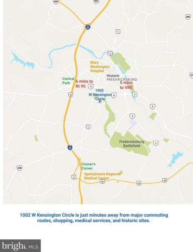 1002 Kensington Cir, Fredericksburg, VA 22401-8000