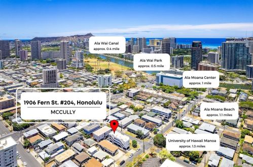 1906 Fern St, Honolulu HI  96826-3958 exterior