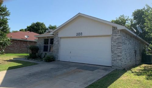 308 Marsha St, Fort Worth TX  76179-1383 exterior
