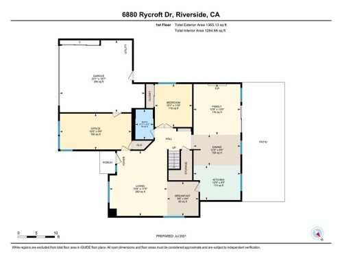 6880 Rycroft Dr, Riverside CA  92506-5317 exterior