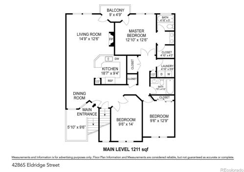 4286 Eldridge St, Morrison CO  80465-1062 exterior