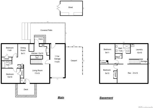 2933 Vrain St, Denver CO  80236-2116 exterior