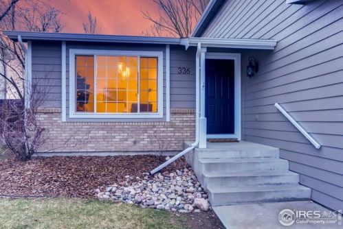 336 Dunne Dr, Fort Collins CO  80525-5845 exterior