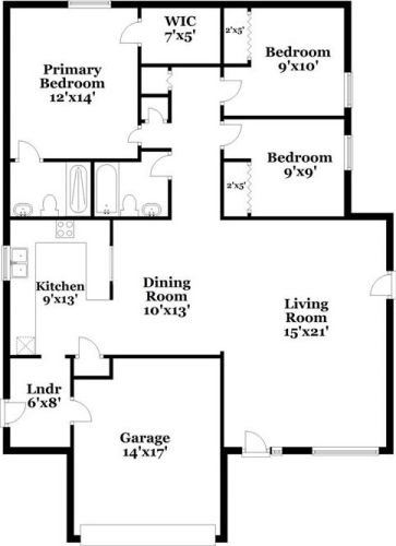 1906 Beacon Way, Fort Worth TX  76140-5153 exterior