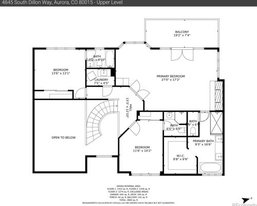 4845 Dillon Way, Denver CO  80015-1267 exterior