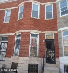 2312 Mcculloh St, Baltimore MD  21217-3543 exterior