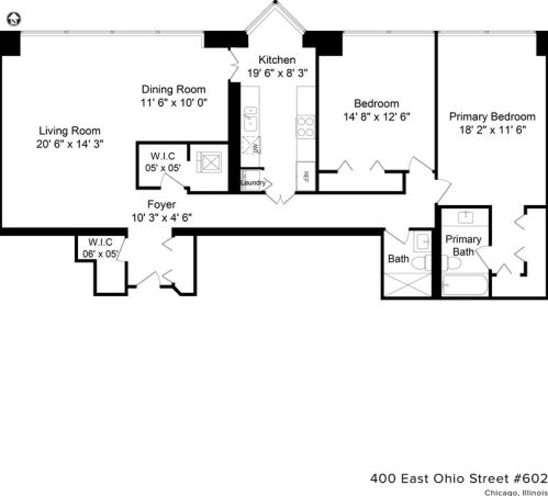 400 Ohio St, Chicago IL  60654-4542 exterior
