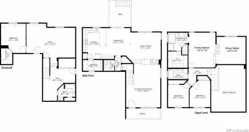 11101 Night Heron Dr, Parker CO  80134-3003 exterior