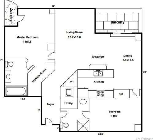 300 11th Ave, Denver CO  80204-3603 exterior
