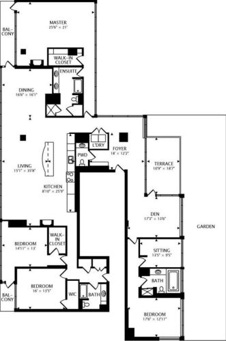 9715 Woods Dr, Skokie IL  60406-4438 exterior