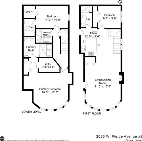 2026 Pierce Ave, Chicago IL  60622-2560 exterior