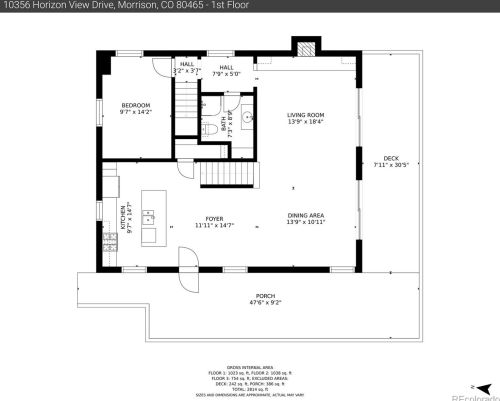 10356 Horizon View Dr, Morrison CO 80465-2338 exterior