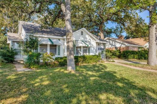 1713 Sylvania Ave, Fort Worth TX  76111-2738 exterior
