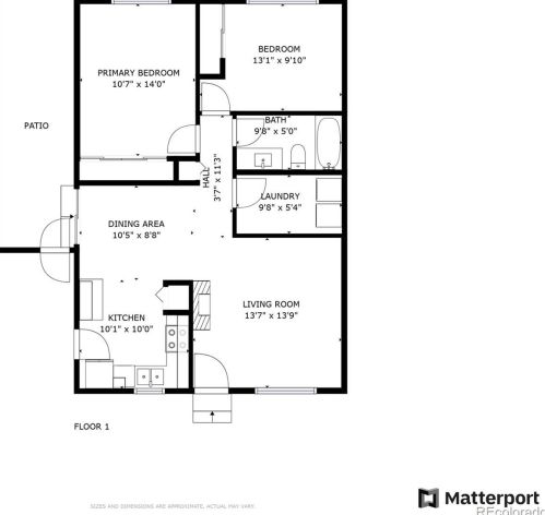 16029 Radcliff Pl, Denver CO  80015-6344 exterior