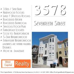 3578 17th St, San Francisco CA  94110-1062 exterior