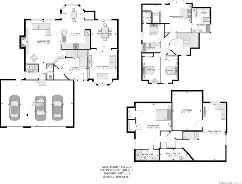 16223 Belleview Dr, Aurora CO  80015-4157 exterior