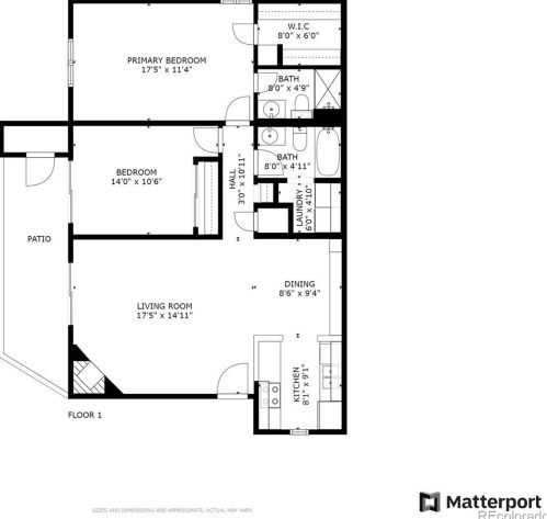 3444 Eagle St, Denver CO  80014-8330 exterior
