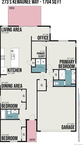 273 Kewaunee Way, Aurora CO 80016-4327 exterior