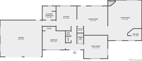 12895 Piney Lk Rd, Parker CO 80138-8412 exterior