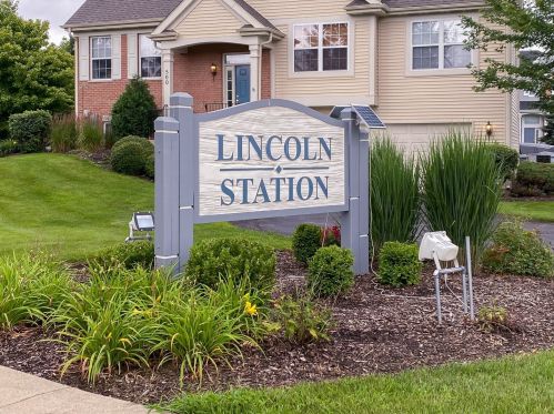 572 Lincoln Station Dr, Oswego IL  60543-8137 exterior