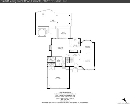 3598 Running Brook Rd, Elizabeth CO 80107-8217 exterior