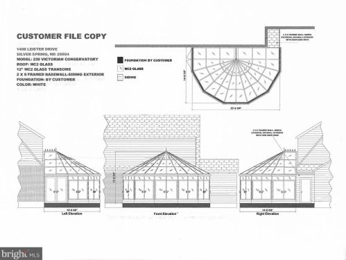 1408 Leister Dr, Silver Spring MD 20904-1548 exterior