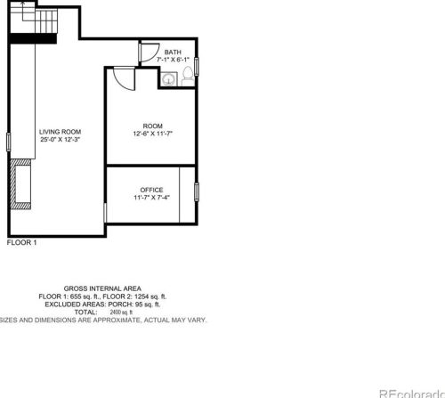 3681 Bannock St, Englewood CO 80110-3627 exterior