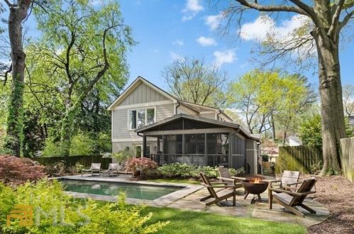 1647 Geary Dr, Atlanta GA  30309-2217 exterior