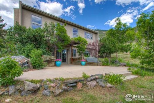2402 Ponderosa Hl Rd, Lyons CO 80540-8432 exterior