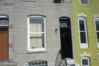 2322 Jefferson St, Baltimore MD  21205-2437 exterior