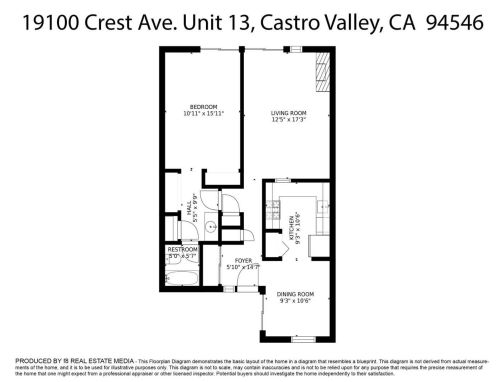 19100 Crest Ave, Hayward CA  94546-2837 exterior