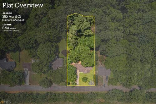 385 April Ct, Statham, GA 30666-1736
