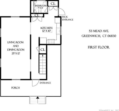 53 Mead Ave, Greenwich CT  06830-6812 exterior