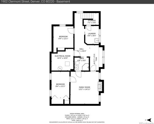 1902 Clermont St, Denver CO  80220-1114 exterior