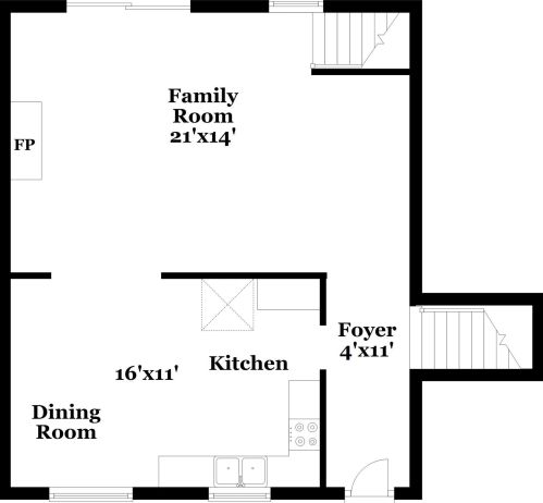 3042 Deerfield Way, Rex GA  30273-2419 exterior
