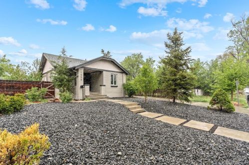 1555 Rosemary St, Denver CO  80220-1955 exterior