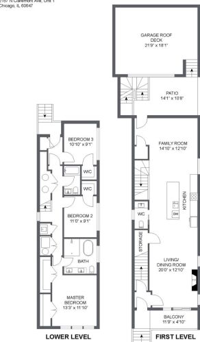 2157 Claremont Ave, Chicago IL  60647-3212 exterior