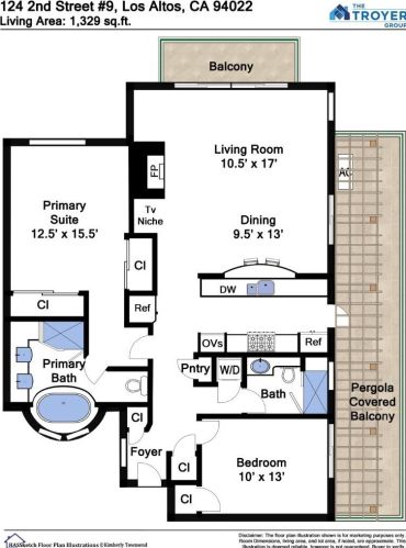 124 2nd St, Los Altos CA  94022-2773 exterior