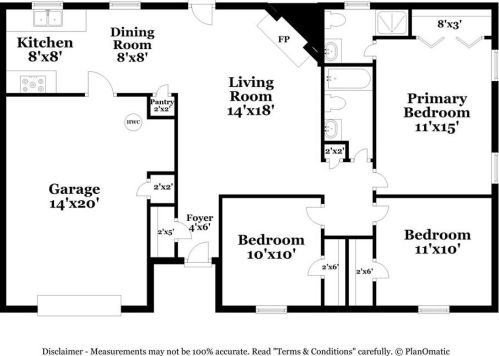 824 Vaughn Ave, Fort Worth TX  76140-3740 exterior