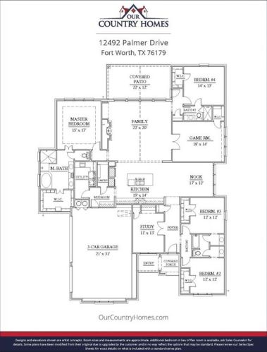 12492 Palmer Dr, Fort Worth, TX 76179-6623