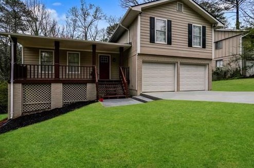 4436 Cedar Ridge Trl, Stone Mountain GA  30083-5617 exterior