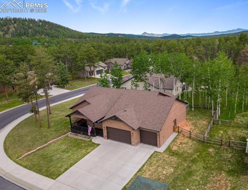 1171 Ptarmigan Dr, Woodland Park CO  80863-8005 exterior