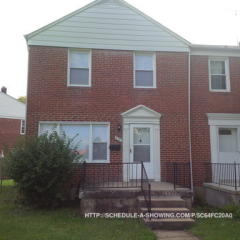 981 Radcliffe Rd, Baltimore MD  21204-2669 exterior