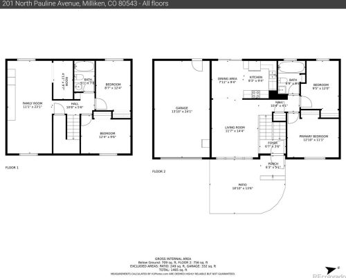 201 Pauline Ave, Milliken CO 80543-8008 exterior