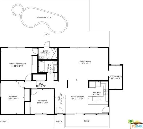 3623 Avenida Fey Norte, Palm Springs, CA 92262-5409