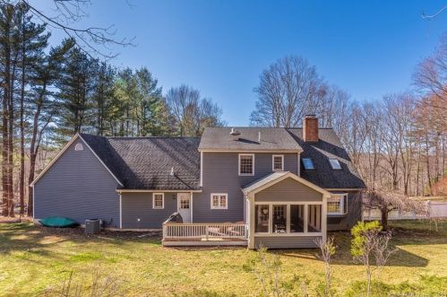 45 Whispering Pine Rd, Upper Stepney CT  06468-1430 exterior