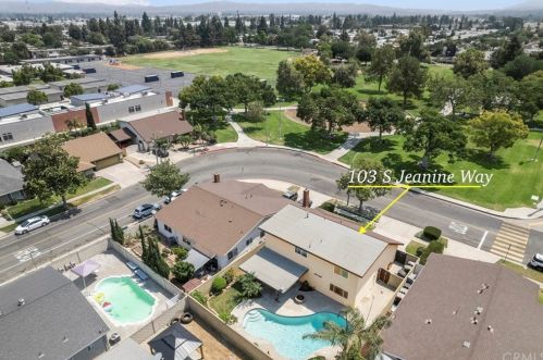 103 Jeanine Way, Anaheim CA  92806-3840 exterior