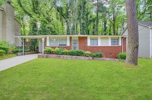 2848 Baker Ridge Dr, Atlanta GA  30318-7227 exterior